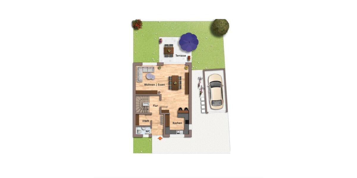 Doppelhaushälfte Lichtenau - 5 Zimmer, 170 m&sup2;, 629.000&euro; | Angebot:27088354