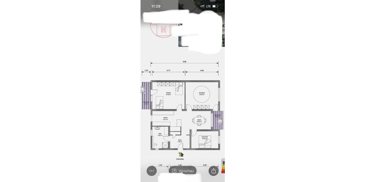 Provisionsfrei* Kernsanierte 3,5 ZKB Wohnung LU Süd 90m2 - Etagenwohnung Ludwigshafen Parkinsel | Angebot:26417276