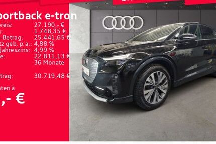 Audi Q4 e-tron 37.468 km 26.850 &euro; Frankfurt am Main 60314