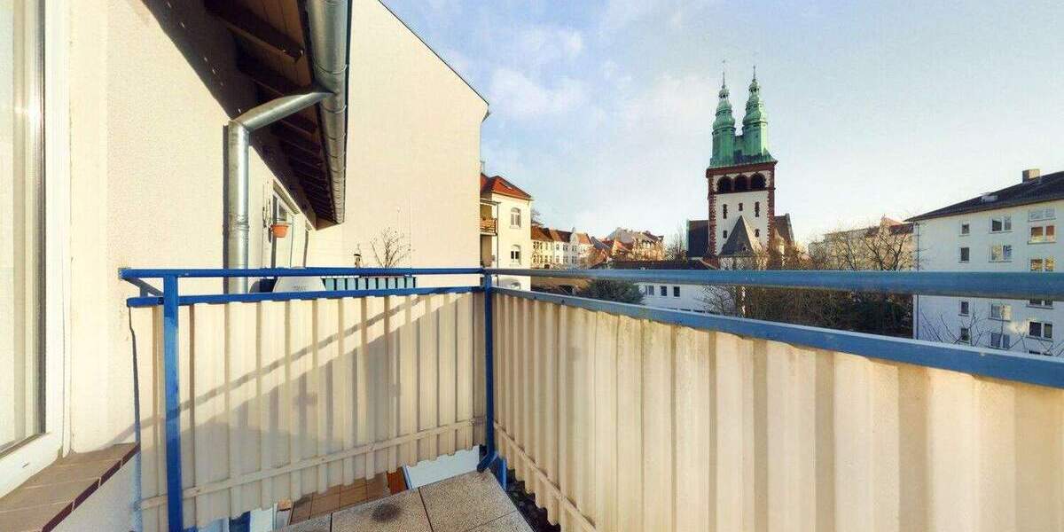 Attraktive Studiowohnung mit modernisiertem Bad und Balkon - leer stehend 1 zimmer