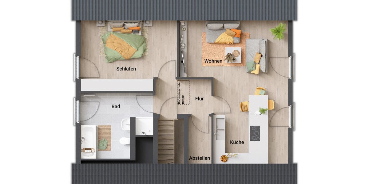 Ein Town & Country Haus, welches sich Ihren Lebensumständen anpasst in Eschwege OT Oberdünzebach 4 zimmer