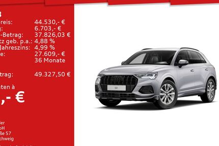 Audi Q3 6.900 km 44.530 € Mosbach 74821