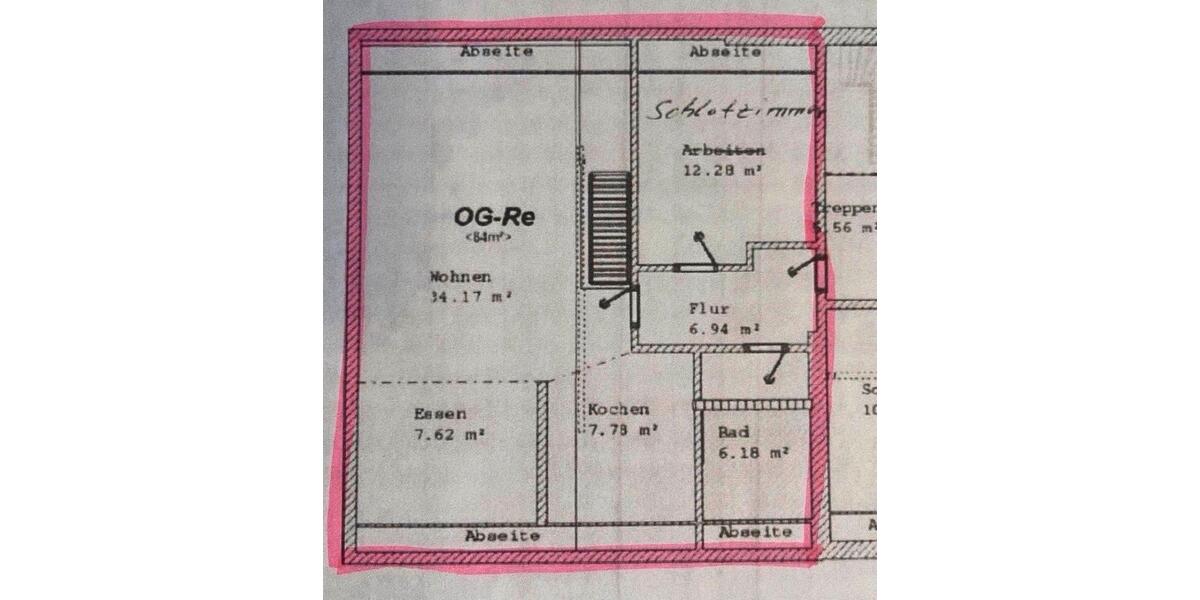 Maisonettenwohnung Bassum - 3 Zimmer, 84 m&sup2;, 859&euro; | Angebot:26294959