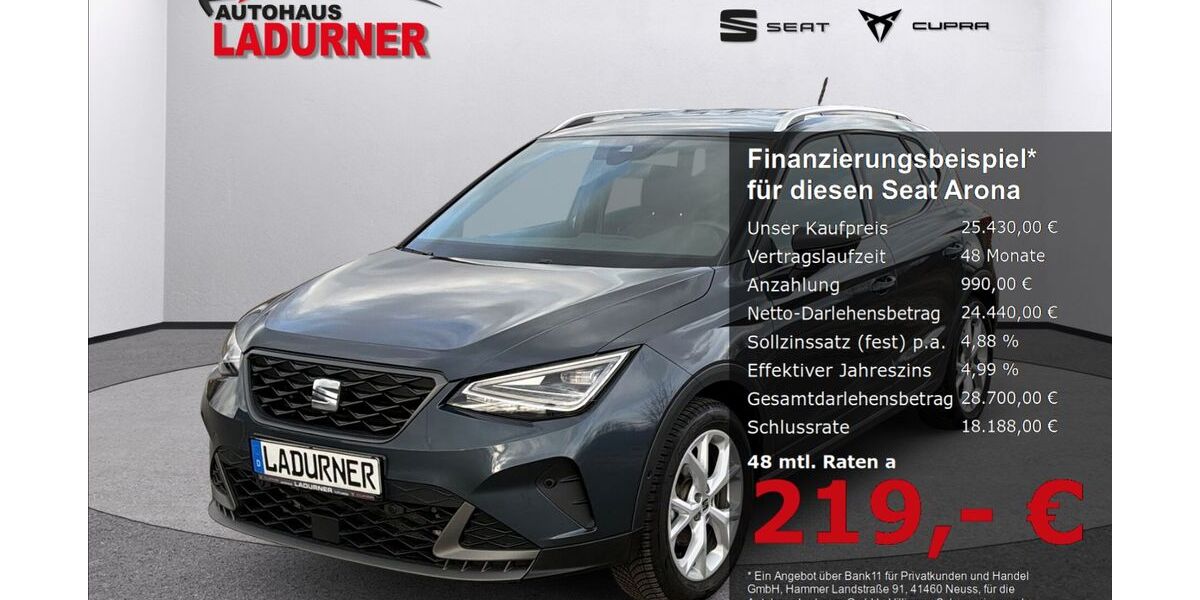 Seat Arona 6.550 km 25.430 &euro; Tuttlingen 78532
