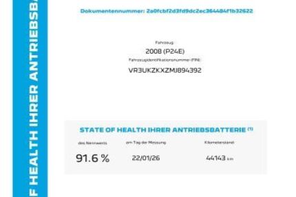 Peugeot 2008 44.200 km 16.785 &euro; Landsberg 86899