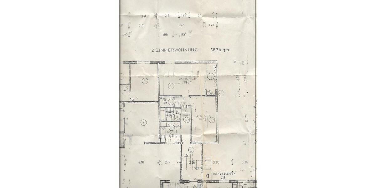 Erdgeschoßwohnung Amberg - 2 Zimmer, 60 m&sup2;, 675&euro; | Angebot:26619209