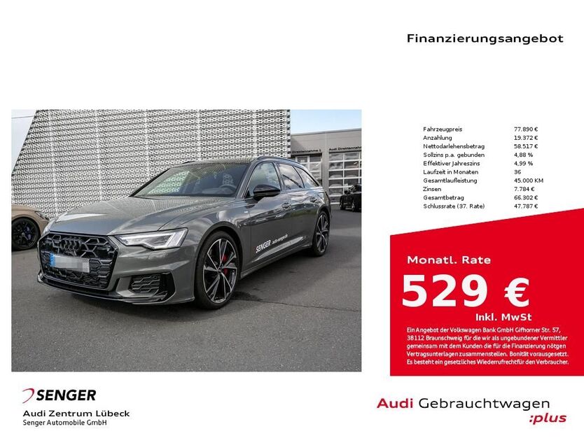 Audi A6 4.900 km 74.890 € Lübeck 23556