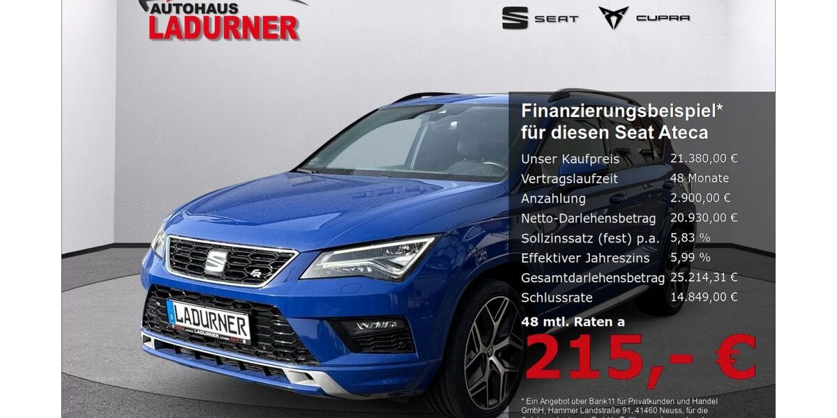 Seat Ateca 83.120 km 21.380 &euro; Tuttlingen 78532