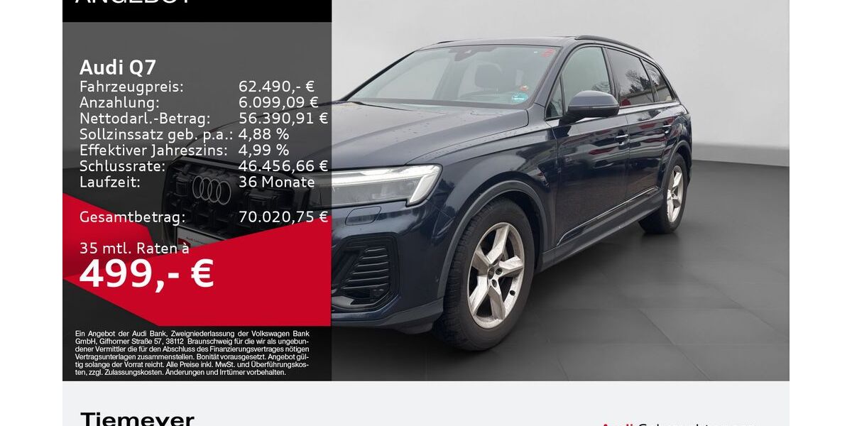 Audi Q7 28.397 km 61.420 &euro; Remscheid 42897