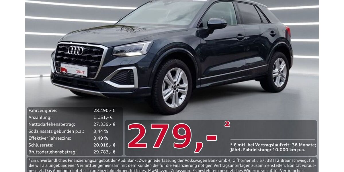 Audi Q2 7.586 km 28.490 € Ingolstadt 85057