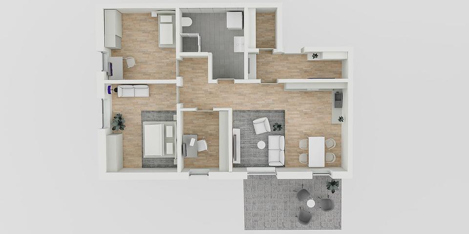 3,5-Zimmer Wohnung, 93170 Bernhardswald | Neubau | ab Juli 2026 3.5 zimmer