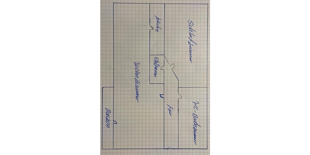 Zwei Zimmer -Wohnung 2 zimmer