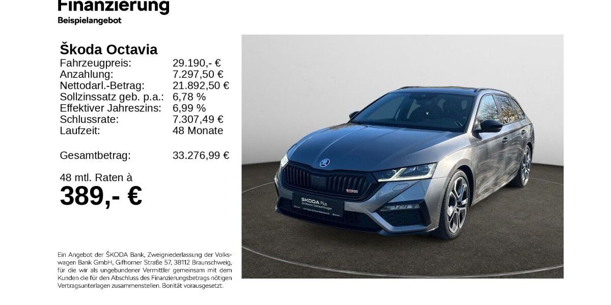 Skoda Octavia 121.390 km 28.890 &euro; Hildesheim 31137