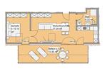 Dachgeschoßwohnung Riesbürg - 2 Zimmer, 72 m&sup2;, 900&euro; | Angebot:25351257
