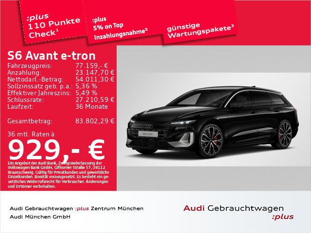 Audi S6 e-tron 12.143 km 76.981 &euro; Eching 85386
