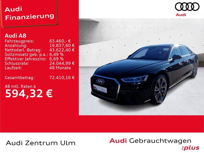Audi A8 67.283 km 57.920 € Ulm 89073