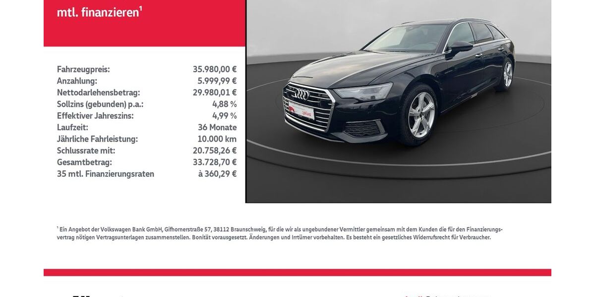 Audi A6 55.408 km 35.980 &euro; Nordhausen 99734