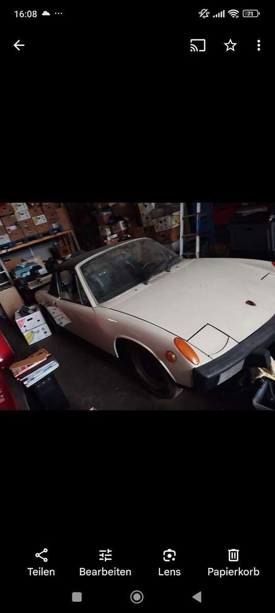 Porsche 914 148.500 km 4.650 € Linden 35440