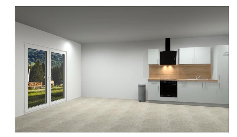 Erstbezug nach Kernsanierung: 61.6 qm EG-Wohnung mit Einbauküche 1 zimmer