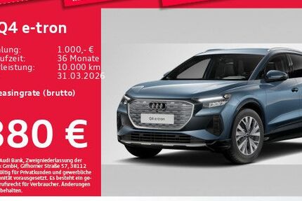 Audi Q4 e-tron 16.954 km 35.425 &euro; Eching 85386
