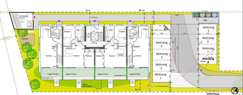 Einfamilienhaus Lage - 3 Zimmer, 107 m&sup2;, 1.280&euro; | Angebot:25182241