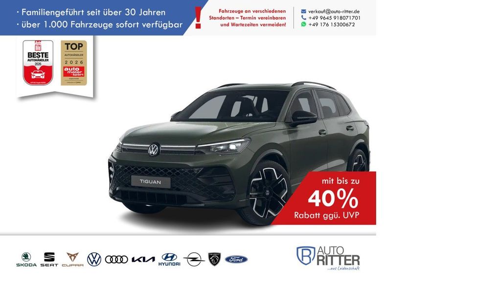 VW Tiguan 14.000 km 44.090 &euro; Eschenbach 92676