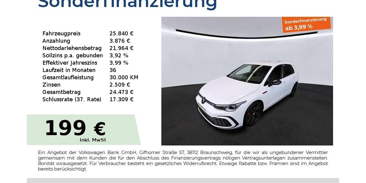 VW Golf 52.574 km 25.840 &euro; Fürth 90763