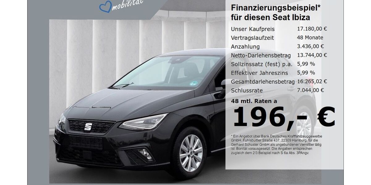 Seat Ibiza 29.877 km 17.180 &euro; Ruhstorf 94099