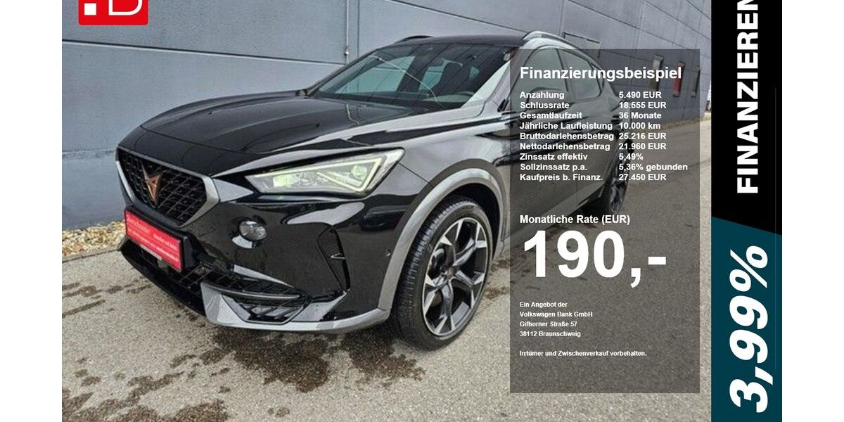 Cupra Formentor 72.774 km 27.450 &euro; Riedenburg 93339