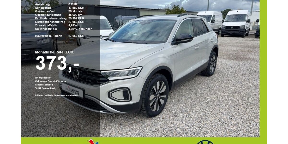 VW T-Roc 9.900 km 26.950 &euro; Mainburg 84048