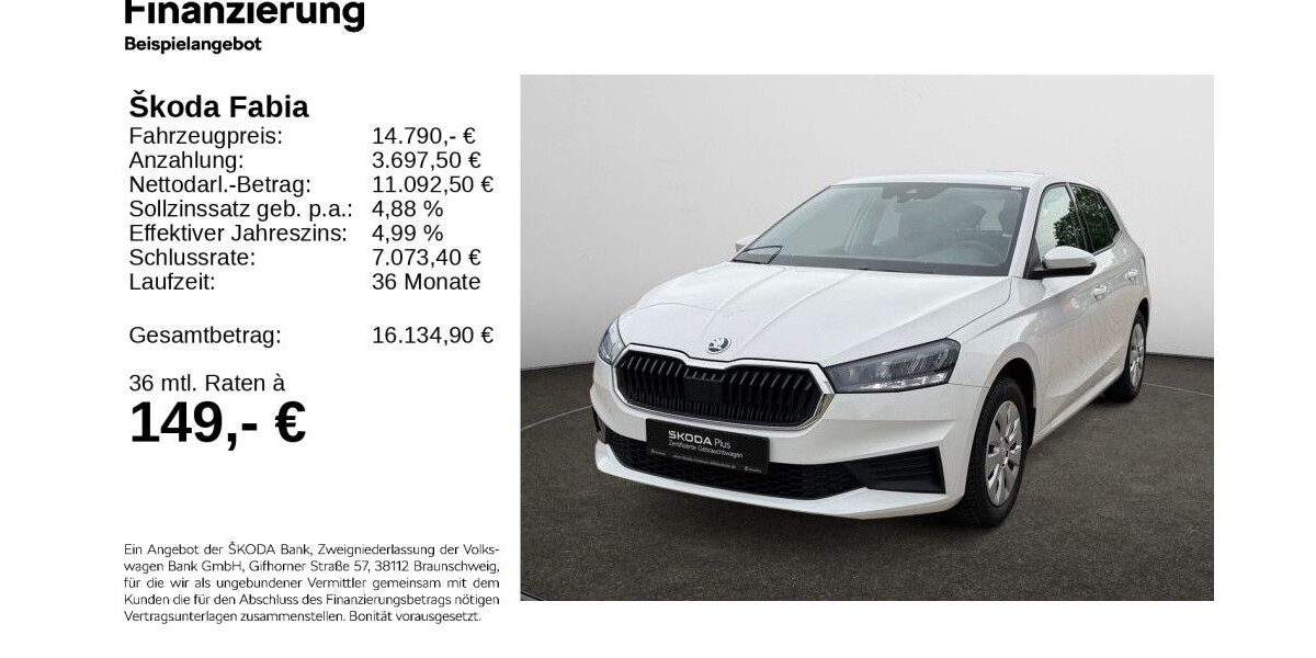 Skoda Fabia 13.548 km 14.470 &euro; Hildesheim 31137