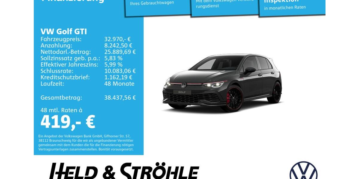 VW Golf 31.820 km 32.970 &euro; Neu-Ulm 89231