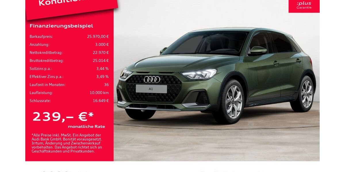 Audi A1 8.078 km 25.970 &euro; Potsdam 14482