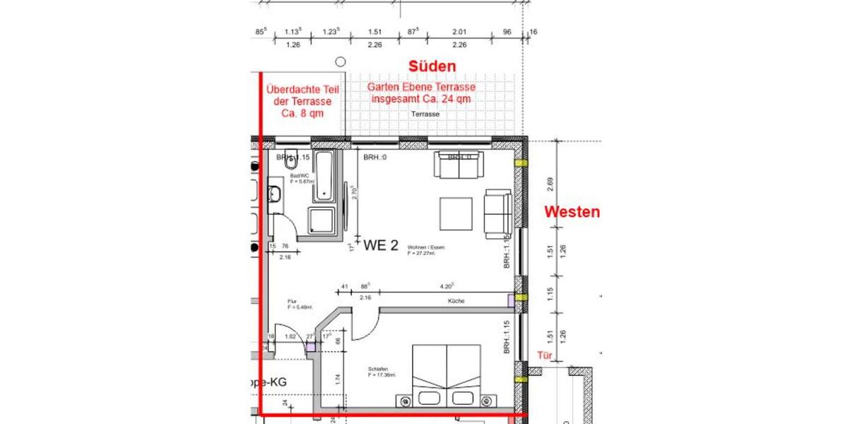 Zweizimmerwohnung 2 zimmer