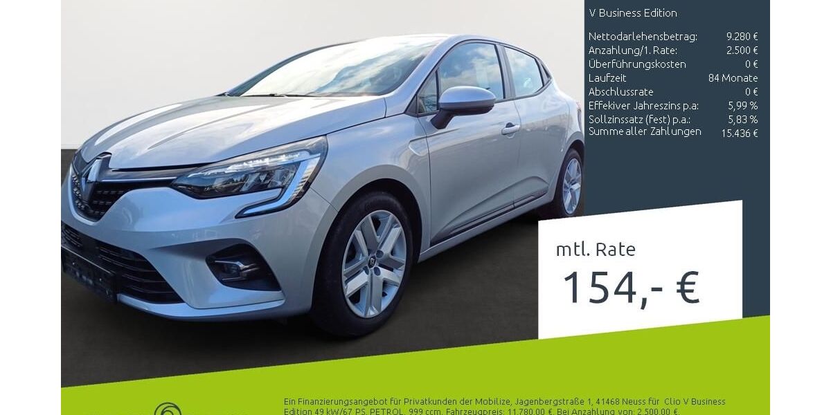 Renault Clio 24.260 km 11.780 &euro; Stuhr 28816