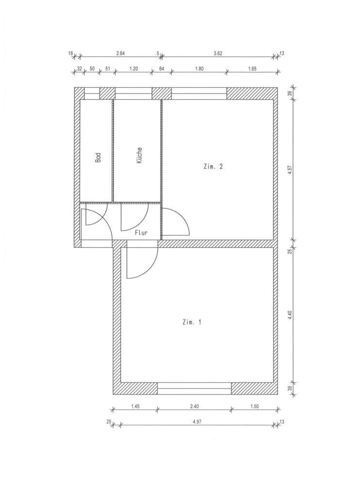 Wohnung zum Mieten in Rostock 630 € 50.7 m²