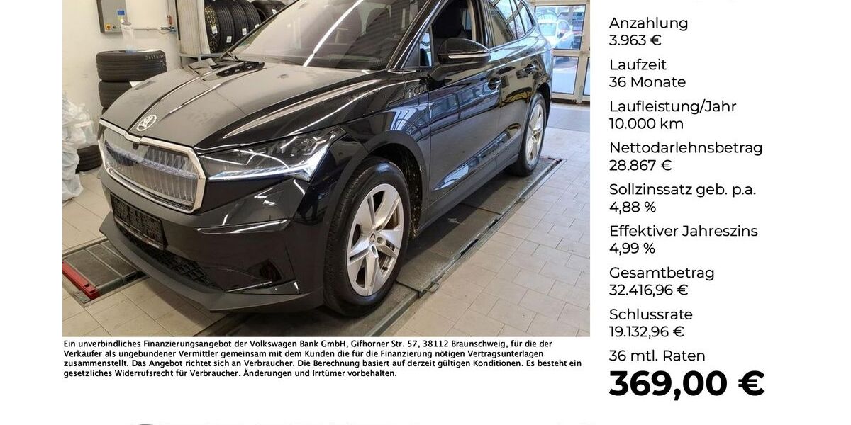 Skoda Enyaq 15.617 km 32.830 &euro; Osnabrück 49078