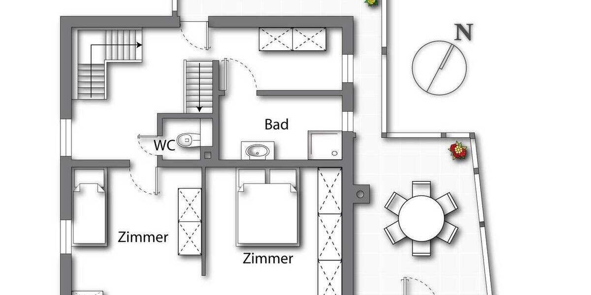 Einfamilienhaus Traunstein - 3 Zimmer, 116 m&sup2;, 230.000&euro; | Angebot:26388612