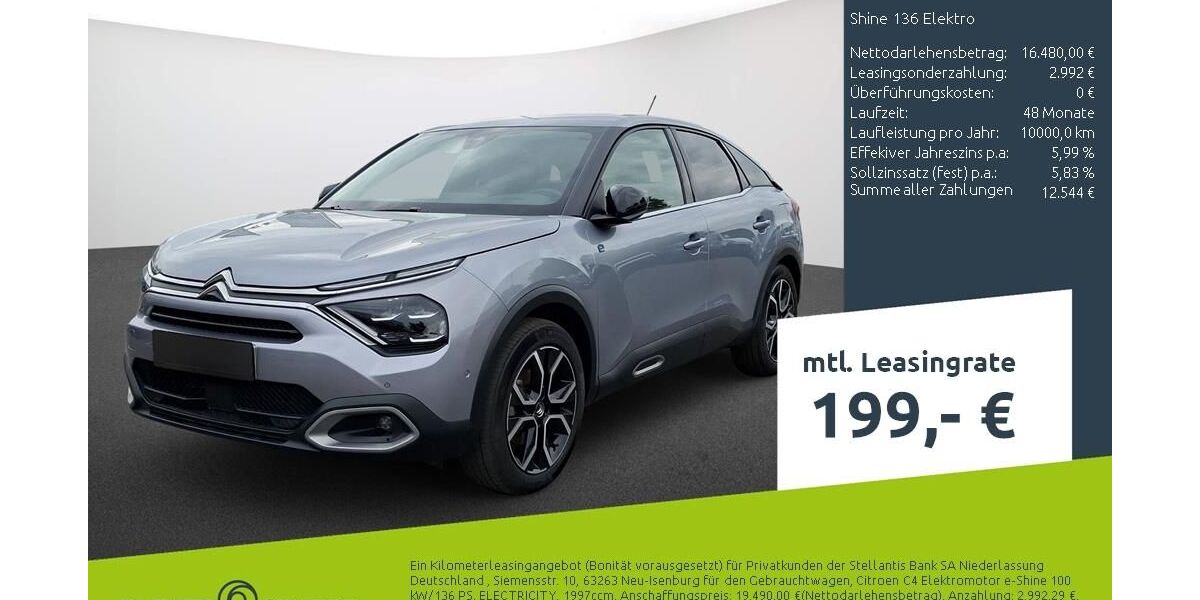 Citroen C4 38.615 km 16.580 &euro; Bocholt 46395