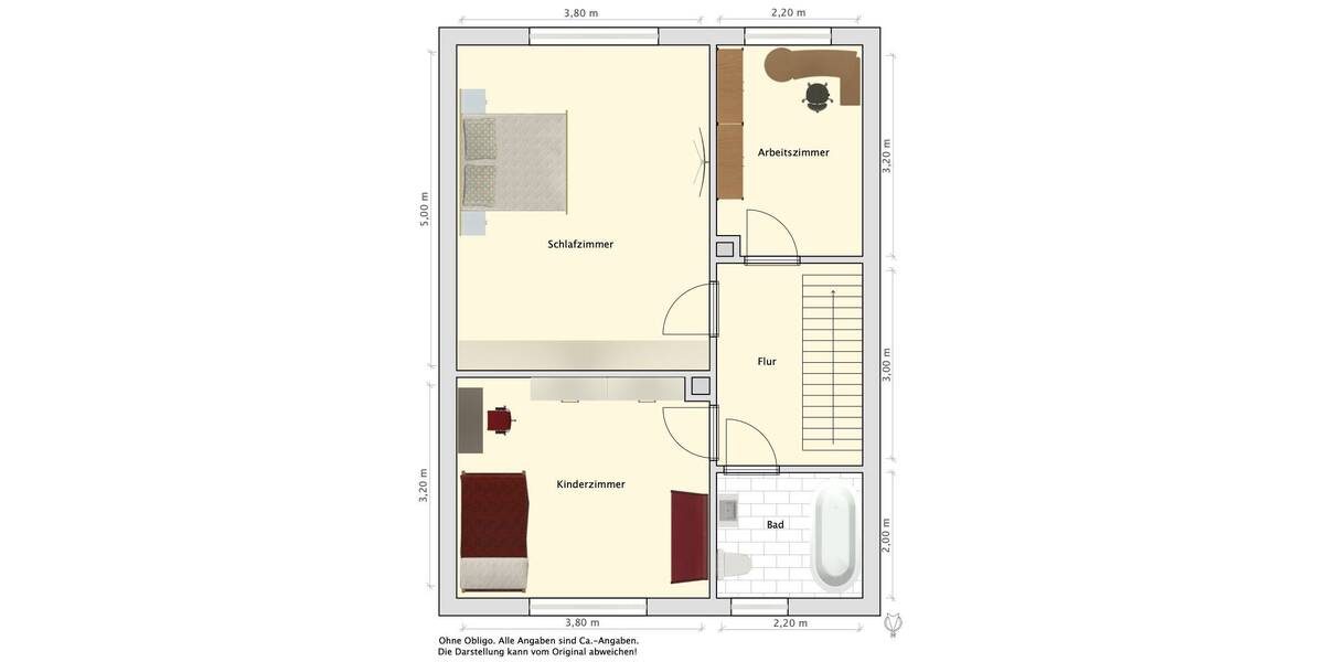 Reihenendhaus Wilhelmshaven Aldenburg - 5 Zimmer, 93 m&sup2;, 185.000&euro; | Angebot:26825656