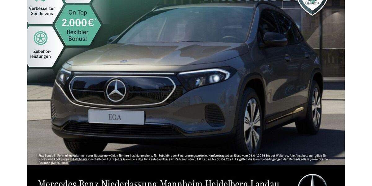 Mercedes-Benz EQA 31.122 km 32.490 &euro; Mannheim 68165
