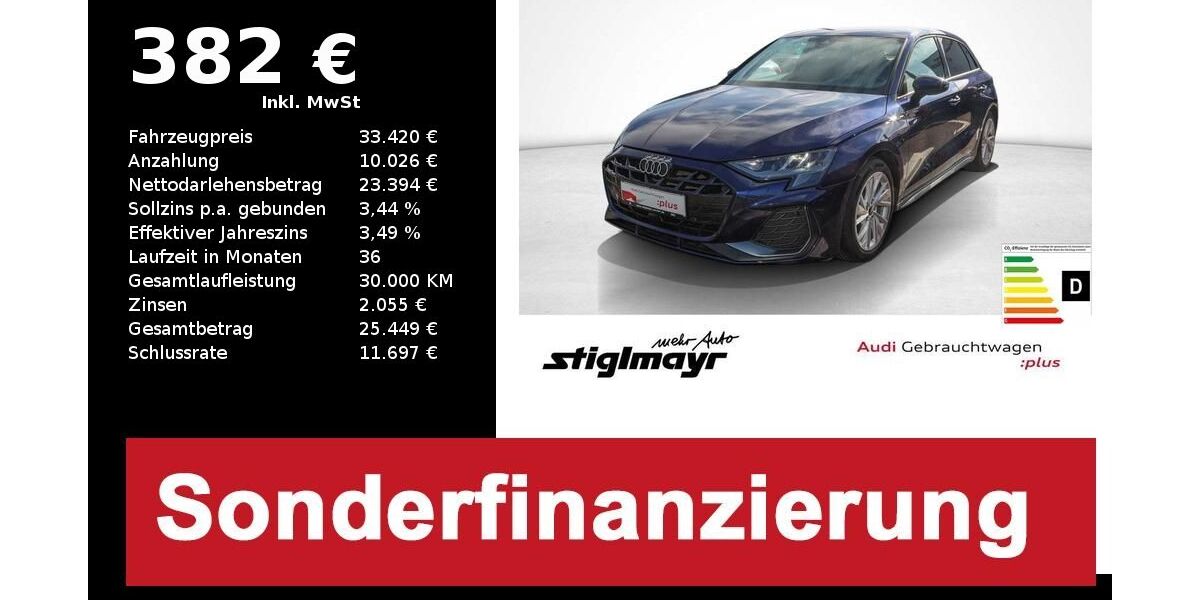 Audi A3 26.625 km 33.420 &euro; Pfaffenhofen 85276