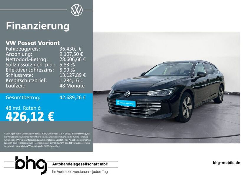VW Passat Variant 12.048 km 36.430 € Balingen 72336