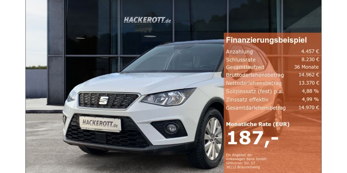 Seat Arona 56.573 km 14.980 &euro; Laatzen 30880