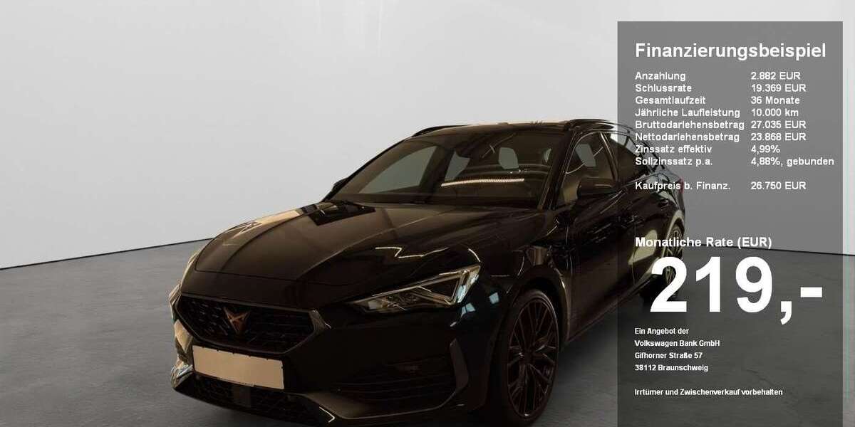 Cupra Leon 48.412 km 26.690 &euro; Regensburg 93055