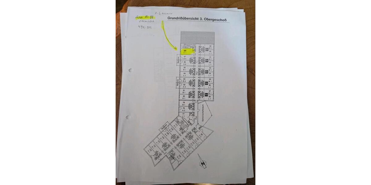 Etagenwohnung Passau Mühltal - 1 Zimmer, 26 m&sup2;, 115.000&euro; | Angebot:27077562
