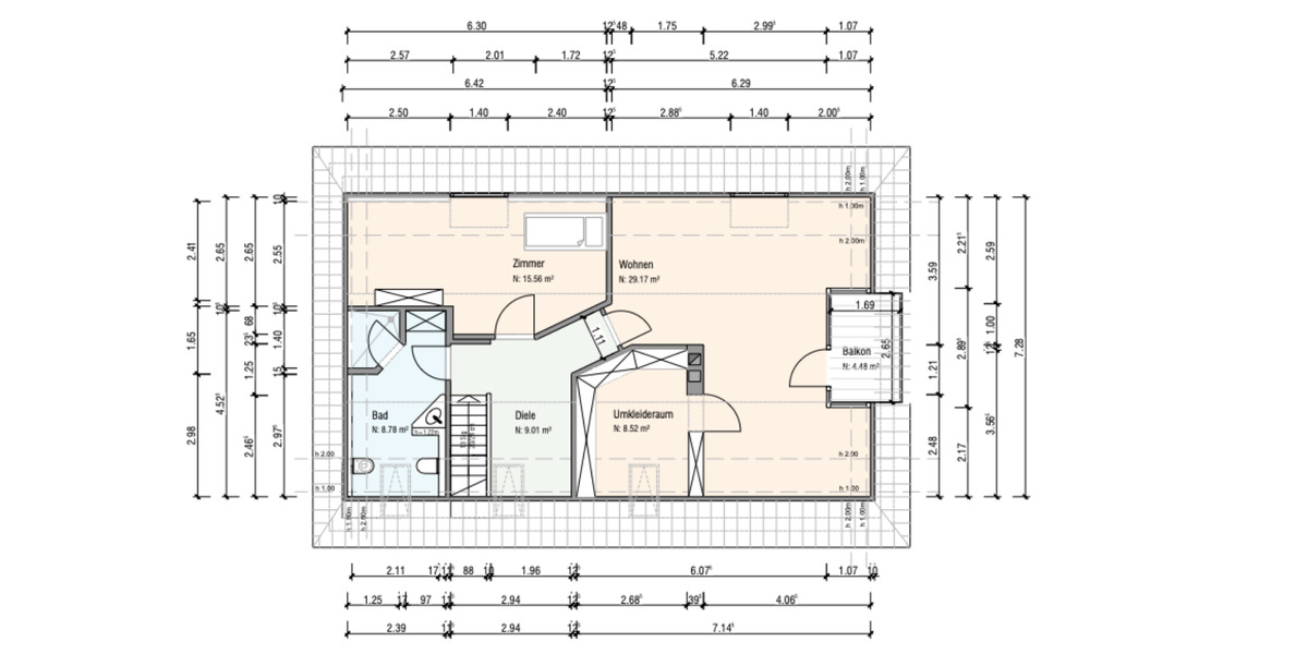 Einfamilienhaus Winsen (Luhe) - 5 Zimmer, 263 m&sup2;, 1.787&euro; | Angebot:25422932