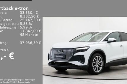 Audi Q4 e-tron 31.390 km 33.530 &euro; Feldkirchen/Westerham 83620