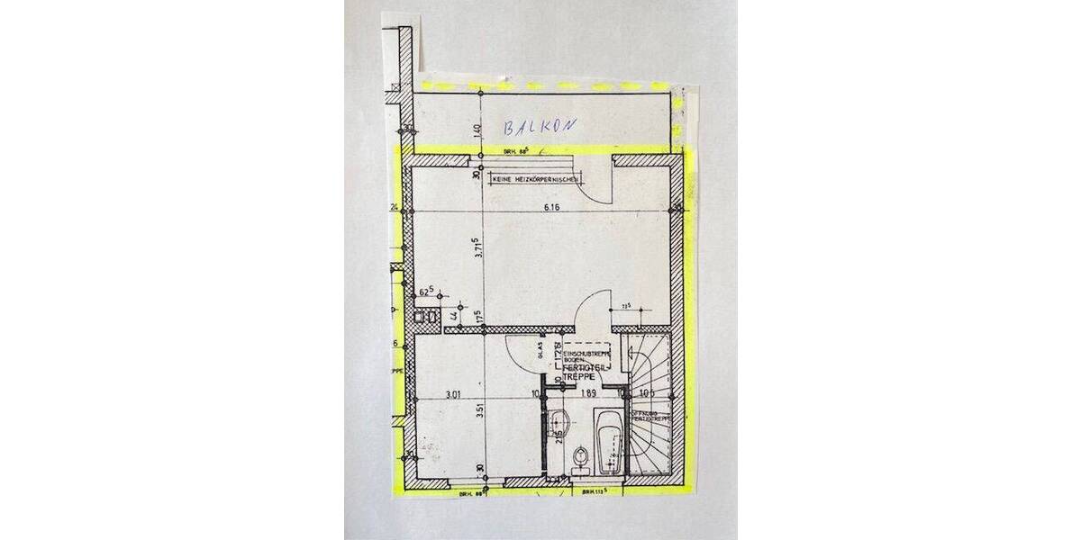Reihenmittelhaus Gütersloh Innenstadt - 3 Zimmer, 84 m&sup2;, 159.800&euro; | Angebot:26309578