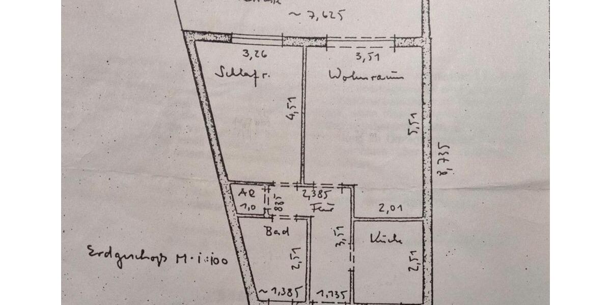 Erdgeschoßwohnung Hanstedt - 2 Zimmer, 48 m&sup2;, 730&euro; | Angebot:26230555